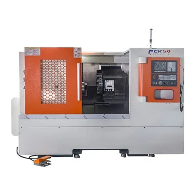 Slant txaj Cnc Tshuab dhos tshuab